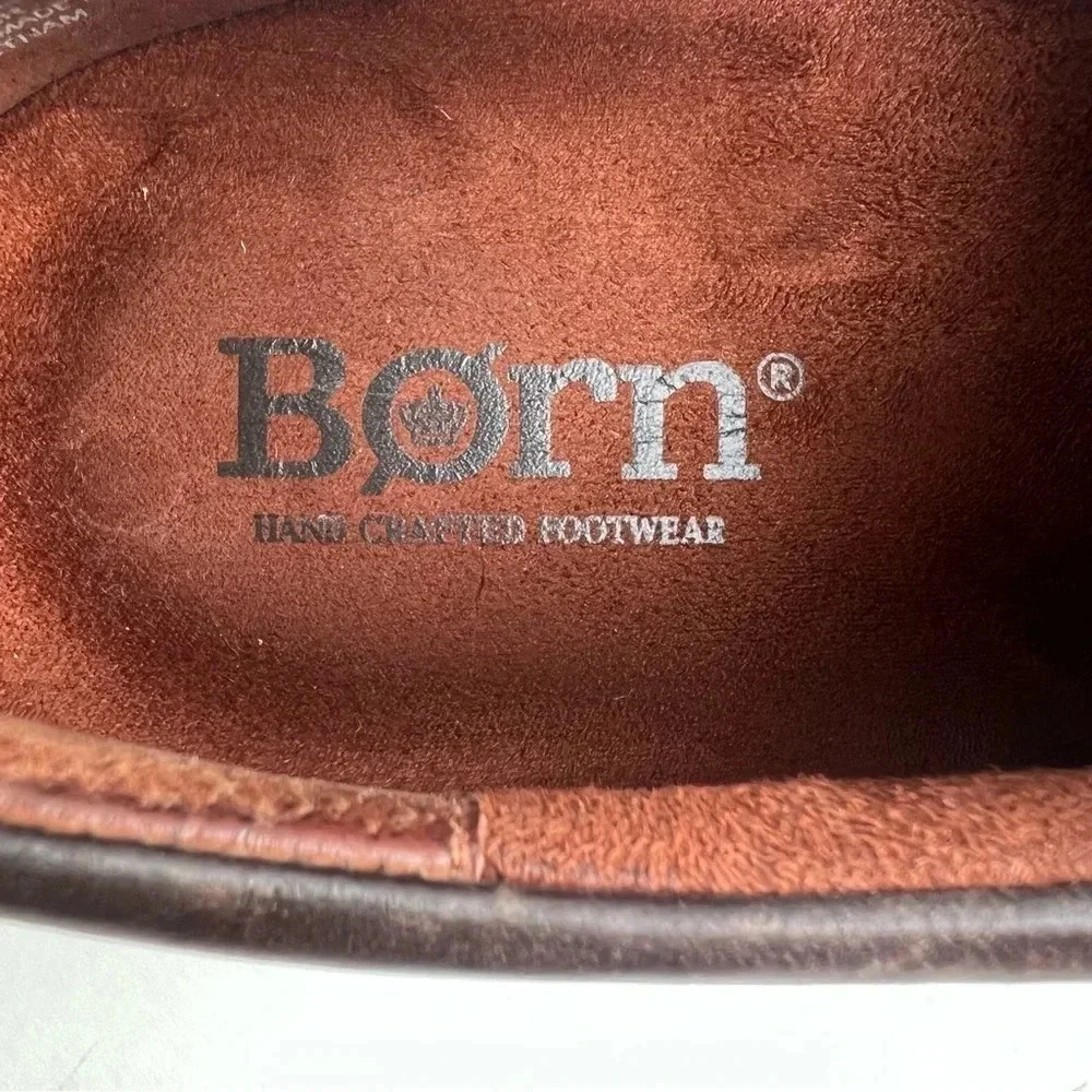COPY - Born Brown Leather Lace Up Comfort Oxford Shoes Size 11